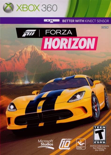 Forza Horizon 2012 Xbox 360 Box Cover Art Mobygames