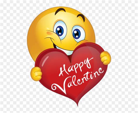 Happy Valentines Day Emoji Free Transparent Png Clipart Images Download