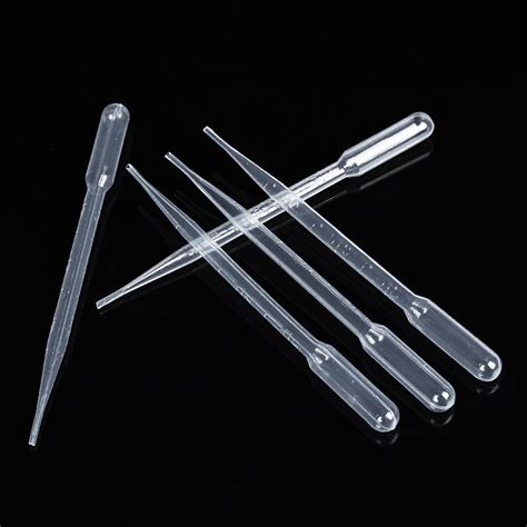 10pcs 123510ml Disposable Plastic Droppers Transfer Pipettes