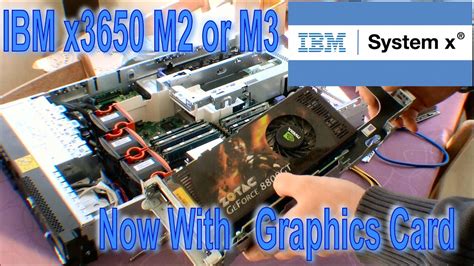 However, not all devices with a pro slot are compatible with the m2/adapter combination, as the firmware of older devices don't support the higher capacity of some m2 cards. Graphics card in a IBM Systen X x3650 M2 or M3 - 190 - YouTube
