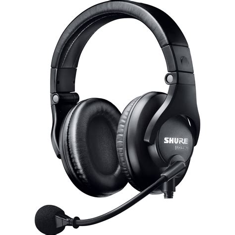 Shure Dual Sided Broadcast Headset Brh440m Lc Bandh Photo Video