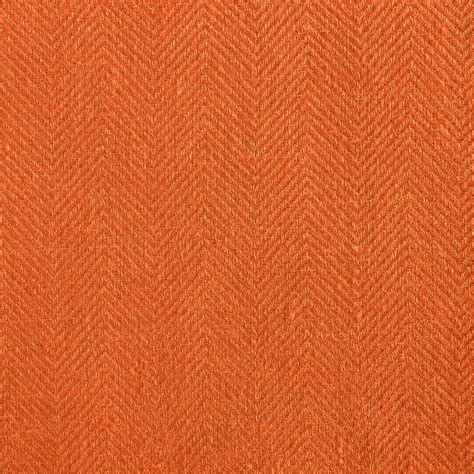 Anichini Fabrics Nobel Linen Herringbone Burnt Orange Residential