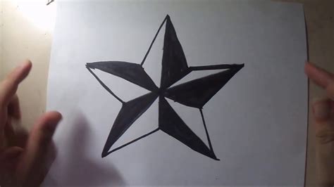 Como Dibujar Una Estrella Paso A Paso How To Draw A Star Youtube