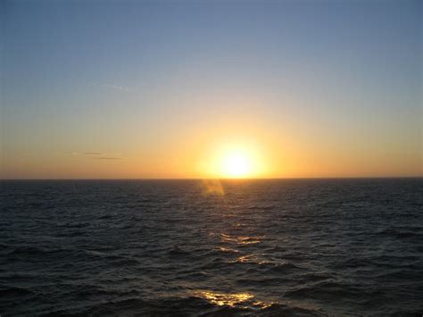Free Sunrise Over The Sea Stock Photo