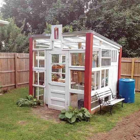 Build A Greenhouse From Old Recycled Windows Diy Mother Earth News