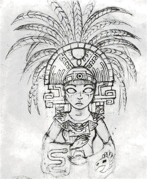 Aztec By LadyFatality On DeviantART Mayan Art Aztec Art Aztec