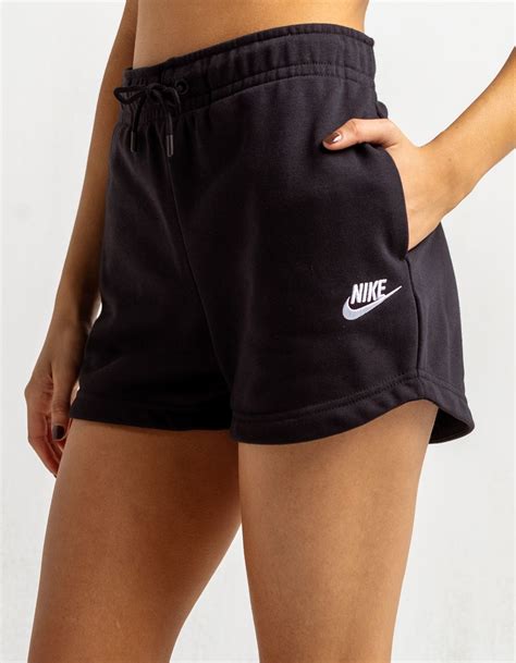 Nike Sportswear Essential Womens Sweat Shorts Black Tillys Cute