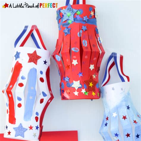 60 Patriotic Crafts Perfect For Fourth Of July Memorial Day And