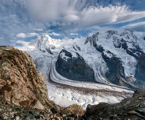 The Glacier Near Zermatt A Photo On Flickriver