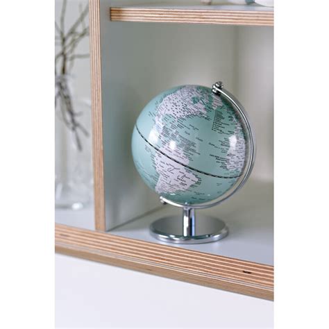 Emform Mini Globe Gagarin Pastel Turquoise 13cm