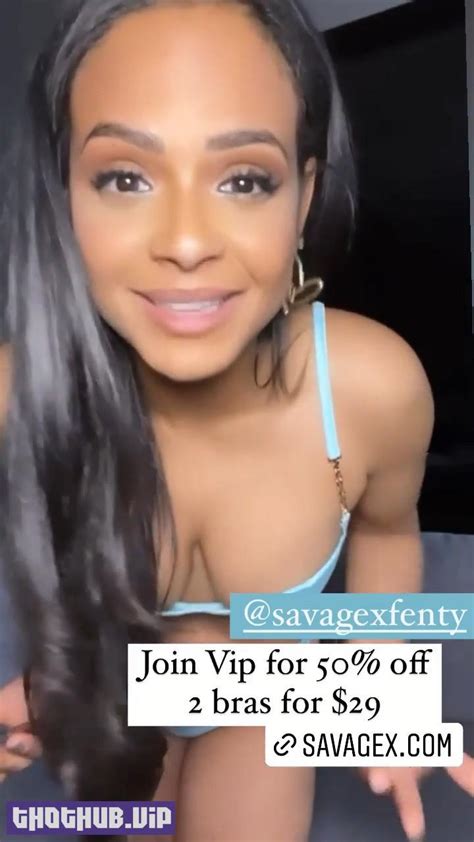 Christina Milian Sexy In Savage X Fenty 9 Photos Top Nude Leaks