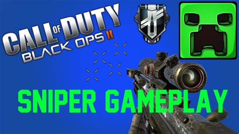 Black Ops 2 Sniper Gameplay On Carrier Youtube