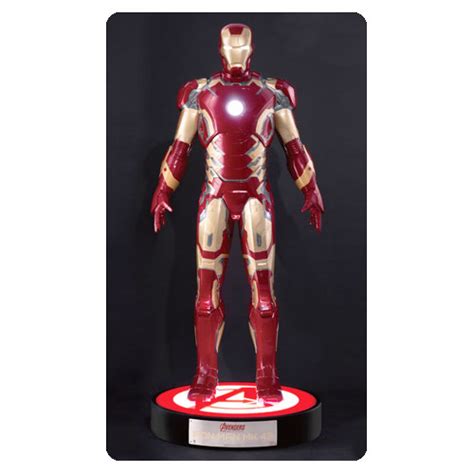 Avengers Age Of Ultron Iron Man Mark 43 Life Size 11 Scale Light Up