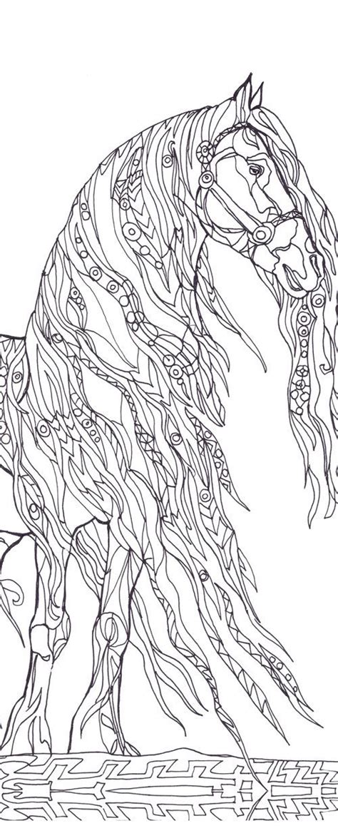 Horse Coloring Pages For Adults Pictures Whitesbelfast