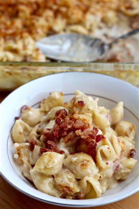 Grown Up Mac And Cheese With Smoked Gouda And Bacon Yuli Cooks
