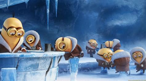 Free Download Minions In Ice Cold Winter Hd Wallpaper Stylish Hd