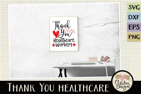 Thank You Healthcare Workers Svg Cut File Healthcare Heroes By