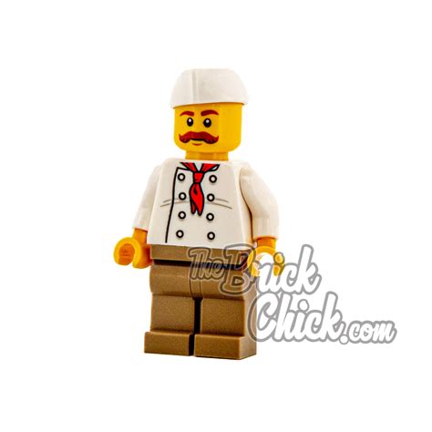 Lego City Minifigure Hot Dog Vendor Male The Brick Chick