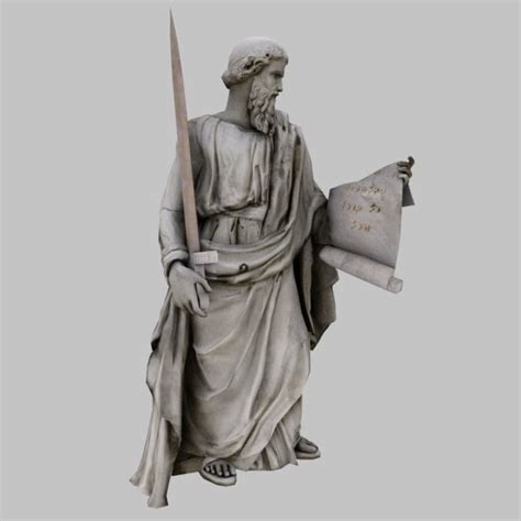 Pavel Statue 3d Asset Cgtrader