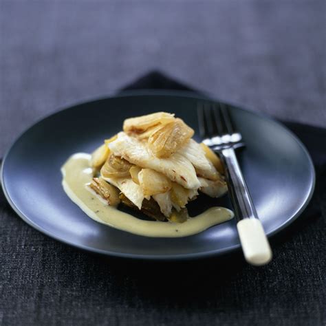 Mille-feuille de lingue aux endives Recette