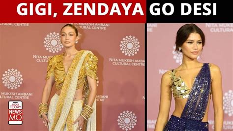 Nita Mukesh Ambani Cultural Centre Launch Gigi Hadid Zendaya Tom