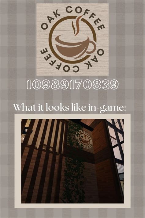 Pin On Bloxburg Cafe And Restaurant Decals
