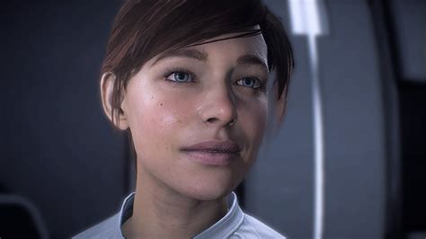Sara Ryder S Face Mass Effect Andromeda Youtube