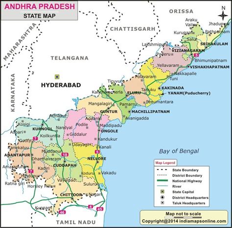 Pin By Shaik Rafi On Rafi In State Map India World Map Andhra