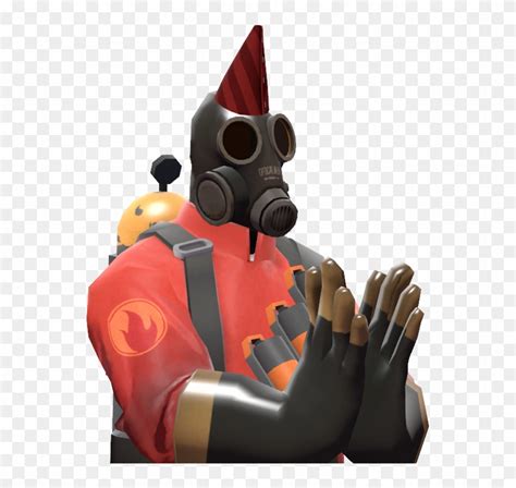 I Imgur Comhuvocm8 Tf2 Pyro Party Hat Hd Png Download