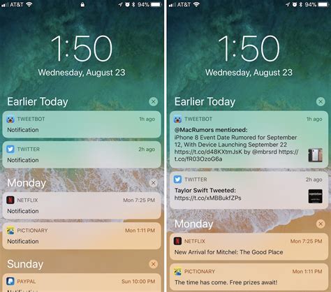 How to Hide Text Previews for Every App Notification on iOS 11's Lock ...