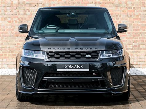 2018 Used Land Rover Range Rover Sport Svr Santorini Black