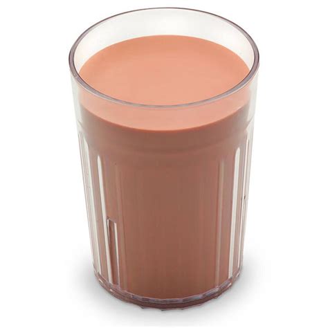 Chocolate Milk In Glass 8 Fl Oz