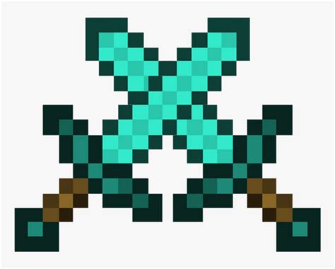 Symbol Diamond Minecraft Symmetry Sword Free Download Minecraft 2