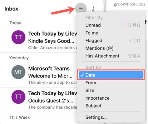 How To Pin Messages In Microsoft Outlook On Mac