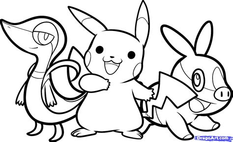 150 Dessins De Coloriage Pokemon à Imprimer Sur Page 13