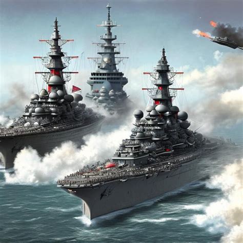 Battleship Yamato Vs Bismarck Openart