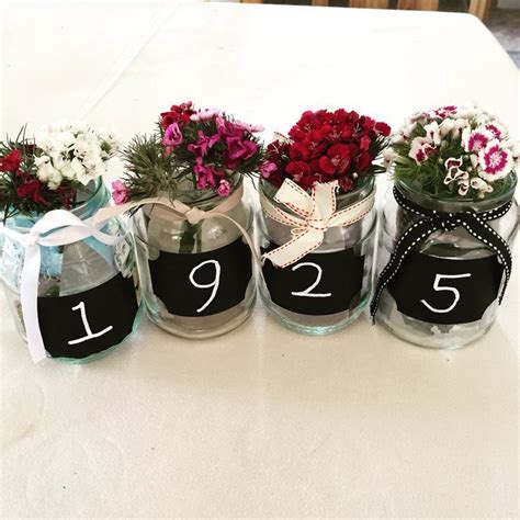 If you're looking for 90th birthday party ideas, we're here to help. Use chalkboard numbers Table centre piece. Grandad 90th ...