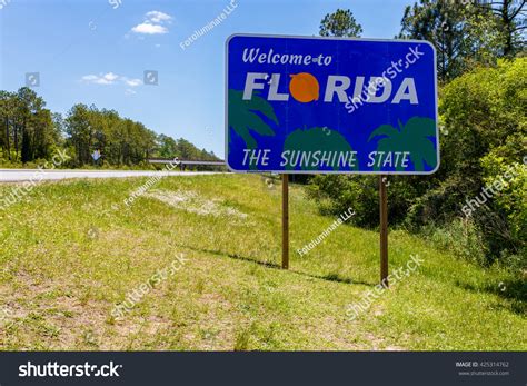 1834 Welcome To Florida Sign Images Stock Photos And Vectors Shutterstock