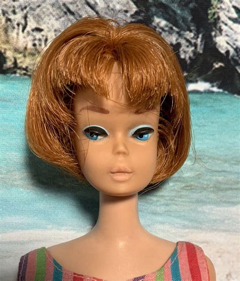 Vintage Barbie American Girl Titan Hair Doll 1070 Bend Leg With Oss Ebay In 2021 American