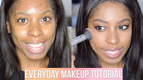 Everyday Makeup Tutorial For Dark Skin How To Wear Makeup For School