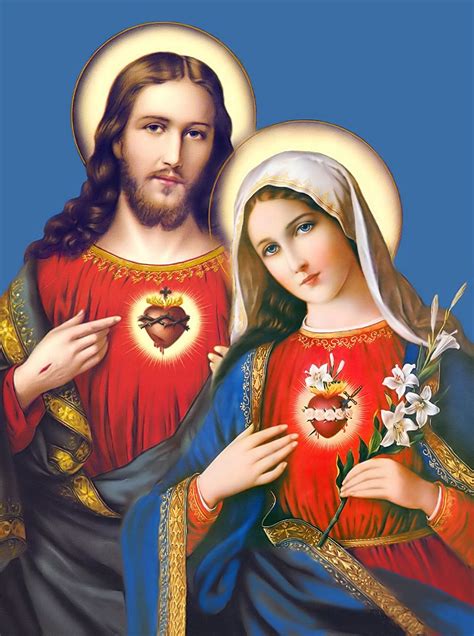 Jesus And Mary Imagem De Aparecida Nosaa Senhora Aparecida Imagens