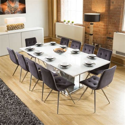 10 Seater Dining Table Modern