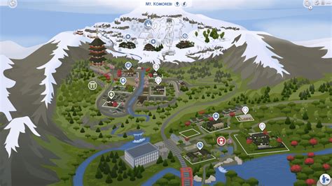 The Sims 4 Snowy Escape Welcome To Mt Komorebi