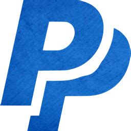 Cardboard blue paypal 2 icon - Free cardboard blue site logo icons - Cardboard blue icon set