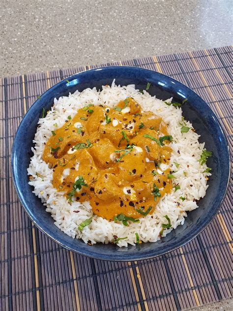 Butter Chicken With Basmati Rice Anchor Caribbean