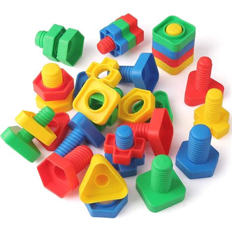 Ronshin Nuts And Bolts Toys For Toddlers Preschoolers Kids Stem