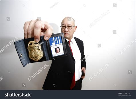 Fbi Agent Badge Stock Photo 40600615 Shutterstock