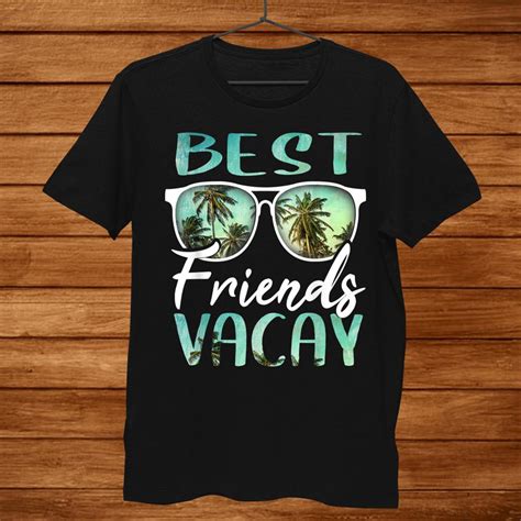 Best Friends Vacay Vacation Squad Group Cruise Drinking Fun Shirt Teeuni
