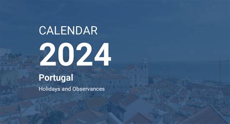 Year 2024 Calendar Portugal