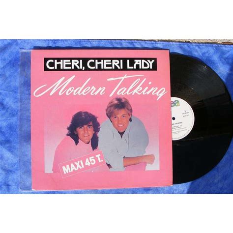 MODERN TALKING cheri,cheri lady (special dance version) / instru, 12